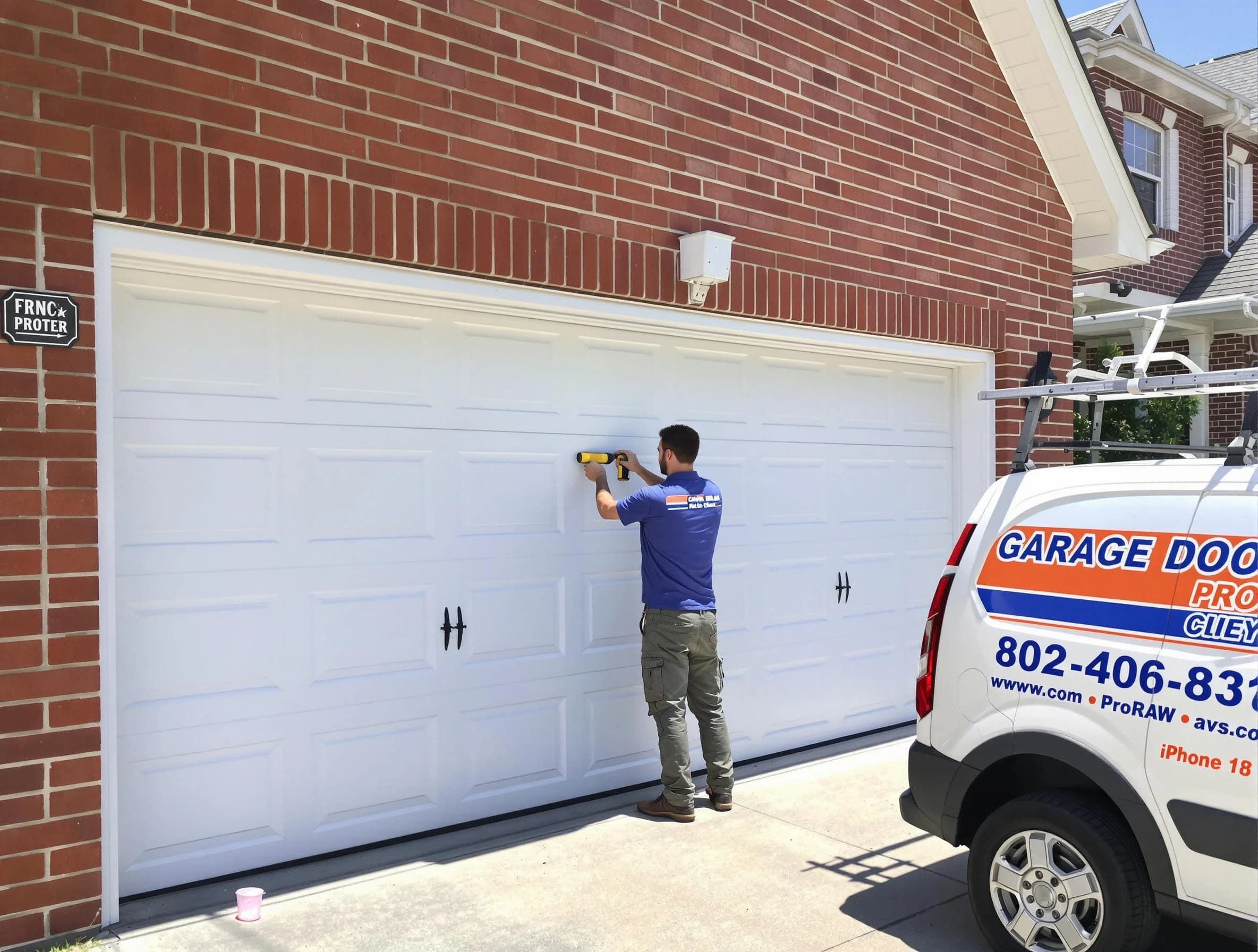 Local garage door repair service by Ambridge Garage Door Repair in Ambridge