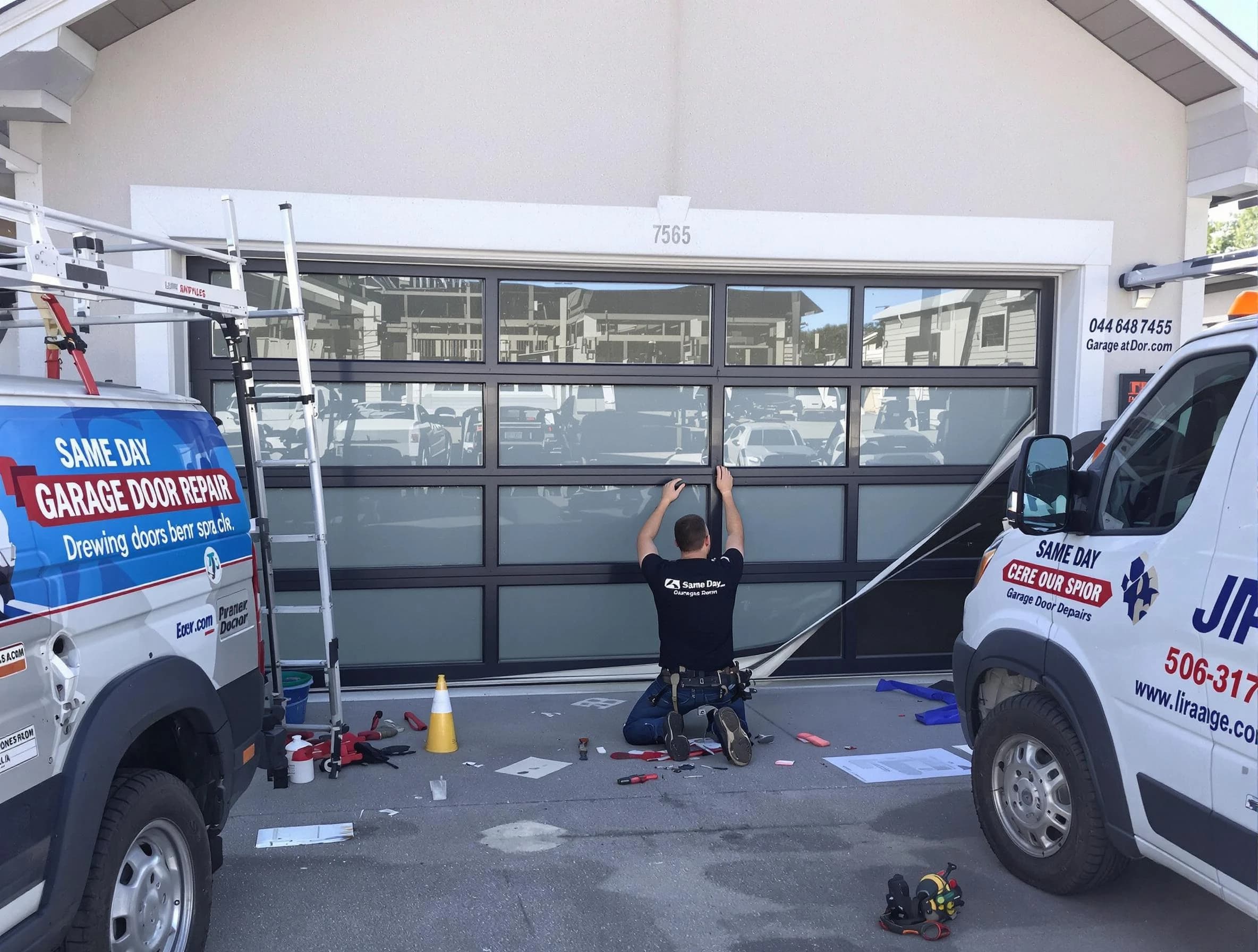 Ambridge Garage Door Repair providing same-day garage door repair in Ambridge