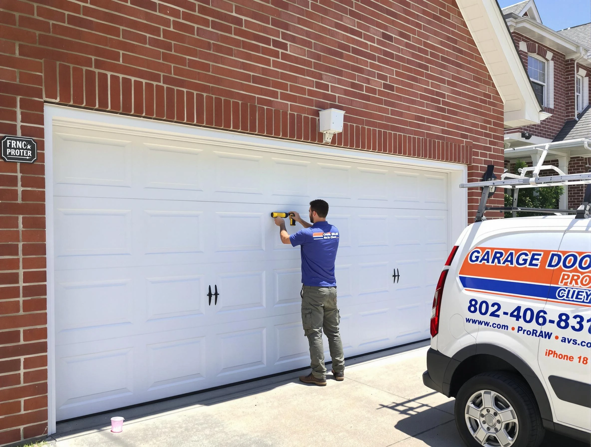 Local garage door repair service by Ambridge Garage Door Repair in Ambridge
